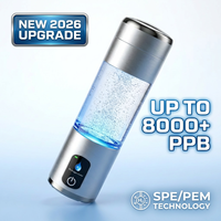 Générateur d'eau hydrogénée modèle privé 9000PPB, ioniseur d'eau hydrogénée à membrane d'échange de protons SPE PEM, fabricant