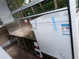 Электрический передвижной фудтрак-трицикл SANSHELL FS380: модный фургон для уличной еды, кофе и мороженого, для продажи напитков - Product Image 3