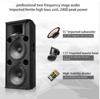 Système audio professionnel pour home cinéma, ensemble complet, haut-parleurs SRX725 double 15 pouces, enceintes audio Oke – Offre Spéciale
