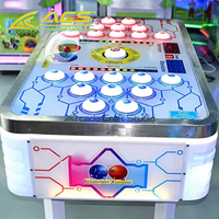 Arcade Craft Studio ACS-0062-S Jeux d'arcade d'intérieur à monnayeur pour enfants, Machine de jeu de frappe aux haricots Whack Mole pour 2 joueurs, Divertissement familial