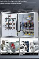 Boîtier de distribution électrique extérieur OEM ODM, boîte électrique étanche IP55, boîtier extérieur ventilé
