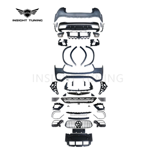 Kit de carrosserie de pare-chocs de voiture coupé GLE 2020 + de haute qualité pour <span class=keywords><strong>Mercedes</strong></span> Benz C167 mise à niveau vers le kit de carrosserie GLE coupé <span class=keywords><strong>63</strong></span> <span class=keywords><strong>Amg</strong></span> - Product Image 2