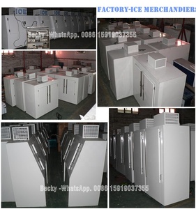 60Cu.Ft Gas <strong>Station</strong> Bagged <strong>Ice</strong> Storage Bin with logo Artwork Decal - Product Image 5