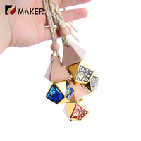 Pendentif parfum voiture de luxe 8ml Essence huile aromathérapie vide Mini verre désodorisant forme unique suspendu bouteille diffuseur automatique