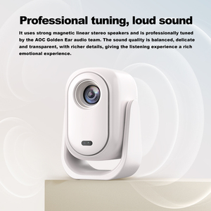 Máy chiếu mini di động đa hướng 360 độ, độ phân giải gốc 1080P, B15, rạp chiếu phim tại gia, máy chiếu phim di động HD 1080P - Product Image 1