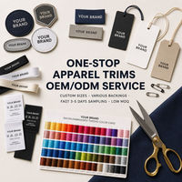 Étiquettes et tags personnalisés pour vêtements, patchs brodés, étiquettes volantes, étiquettes de col, patchs tissés pour vêtements – Fournisseur en gros