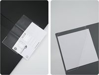 Carpeta Personalizable de 4 Anillas con Carpetas de Archivo Tamaño Carta, Material de Oficina de Plástico con Logotipo Personalizado, Patrón A4