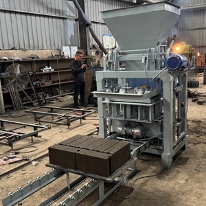 Chi phí thấp gạch nhỏ nhà máy bê tông xi măng khối 4-30b gạch làm máy trộn băng tải - Product Image 2