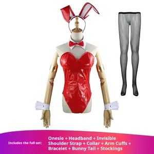 Costumes de <span class=keywords><strong>cosplay</strong></span> pour filles et enfants <span class=keywords><strong>DARLING</strong></span> in the FRANXX 02 <span class=keywords><strong>Zero</strong></span> <span class=keywords><strong>Two</strong></span>, combinaison de lapine, uniforme d'anime, Halloween, polyester, fête - Product Image 2