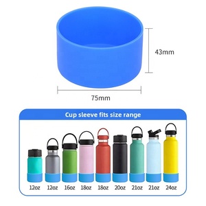 Funda Protectora de Goma Resistente Personalizada al por Mayor para Botellas de Agua y Más, Anti-Golpes, para Botellas de 12-40 Oz - Product Image 3