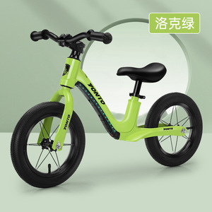 Bicicleta de Equilibrio para Niños YONTO de 12 Pulgadas, Color Blanco Hueso, Unisex, de 3 a 6 Años, Diseño sin Pedales - Product Image 4