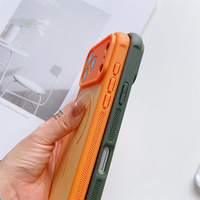 Coque de téléphone magnétique antichoc avec cadre de dissipation thermique et intérieur en microfibre pour iPhone 17 Pro Max 17 16 15 14 13 12 11