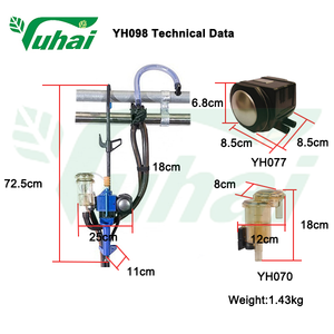 Duovac medidor de leite para máquina de leite de vaca - Product Image 4