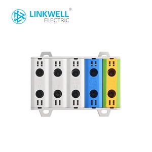 CB CE ROHS approuvé <span class=keywords><strong>bornier</strong></span> <span class=keywords><strong>de</strong></span> distribution 5 pôles 1.5-<span class=keywords><strong>16mm2</strong></span> bornes OTL 160A 1000V <span class=keywords><strong>bornier</strong></span> <span class=keywords><strong>de</strong></span> Rail Din - Product Image 2