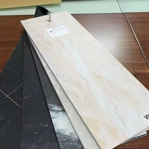 India Fast Install SPC Wall Panel Eco-Friendly Stone <strong>Plastic</strong> <strong>Cladding</strong> with Modern Geometric Pattern for Hospital <strong>Bathroom</strong> Use - Product Image 3