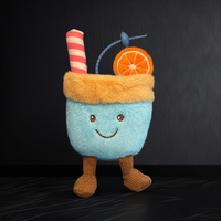 Peluche personnalisée OEM, adorable porte-clés en peluche en forme de feuille d'érable, jouet en peluche doux avec des yeux brodés pour un cadeau promotionnel