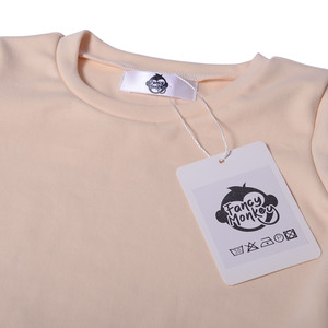 FANCYMONKEY Camiseta de manga larga de algodón para niña, estilo chino, holgada, con lentejuelas y estampado de mono, ecológica - Product Image 2
