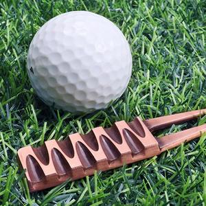 Customized Logo Multifunctional <strong>Golf</strong> Divot Repair Tool Green Fork Antioxidant <strong>Corkscrew</strong> Metal Ball Fork - Product Image 4