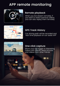 Cámara para Coche Profesional 4G A6 con Grabación de Video, Botón SOS, Sensor G, Punto de Acceso WiFi, Bloqueo Automático, Videos de Colisión, Vibración y Movimiento, 1 Año de Garantía - Product Image 6
