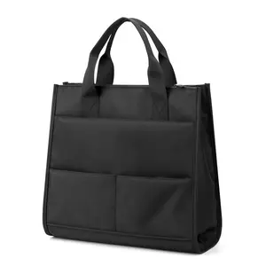 Özelleştirilmiş Unisex kısa vaka naylon alışveriş çantası çok fonksiyonlu el çantası