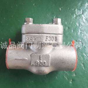 Válvula de Retención Manual de Acero Forjado H61W A105 F304 F316L Resistente a la Corrosión, Soldada, Unidireccional, Anti-Retorno para Aceite, Agua y Gas - Product Image 5