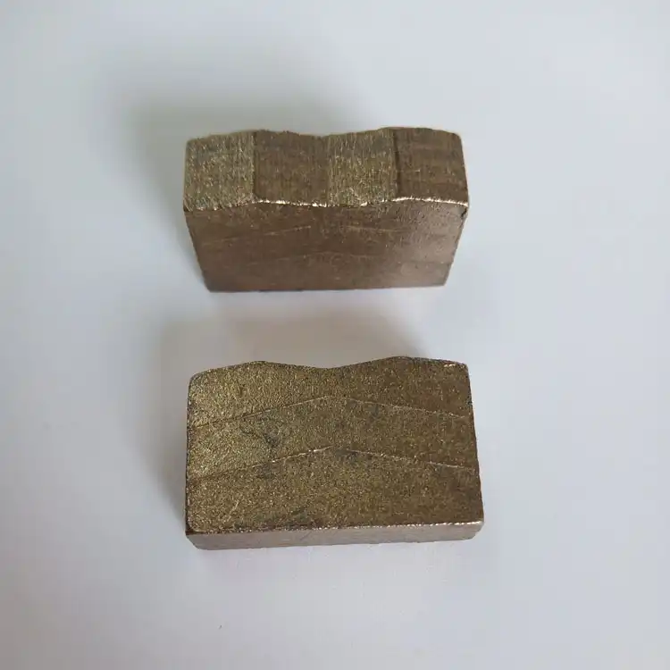 Schnelles Schneiden von Granit werkzeugen mit mehreren Sägeblatt spitzen Diamant segment für das Schneiden von Granit basaltsteinen