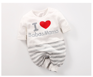 Combinaisons pour bébé garçon et fille, 100% coton, manches longues, pyjamas pour nourrissons, nouvelle collection 2018 - Product Image 2