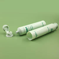 Emballage cosmétique en aluminium-plastique personnalisé, impression personnalisée, 15g, 35g, 55g, 65g, 85g, 125g, tube souple laminé pour fabricant de dentifrice