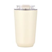 Cadeau d'entreprise personnalisé, gobelet à café isotherme à double paroi écologique de 20 oz avec impression sérigraphique pour une utilisation promotionnelle