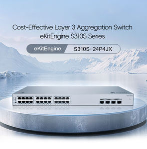 Switch HUA WEI S310S-24P4JX: 24 Puertos GE + 2 Puertos 2.5G + 2 Puertos 10GE, POE, Aumenta la Eficiencia de la Red Empresarial - Product Image 1