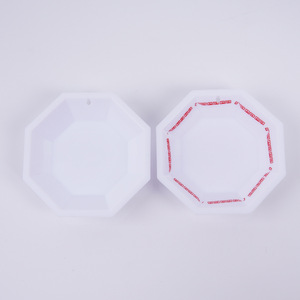 <b>Plastic</b> mini octagonal dish DIY craft empty bowl container accessories mini <b>kitchen</b> pretend <b>play</b> toy - Product Image 5