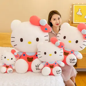 30cmhot bán sáng tạo K t mèo với màu hồng treo thiên thần mặc quần áo Kitty Fluffy động vật đồ chơi sang trọng bạn gái Quà Tặng