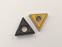Plaquettes de tournage en carbure revêtues CVD TCMT 11 03 04 PF 4325 pour usinage CNC d'acier allié au carbone