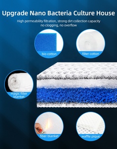 Filtro in Spugna ad Alta Densità per Acquario, Materiale Filtrante a Rete 8D, Purificazione Biochimica dell'Acqua, Speciale per Allevamento Ittico - Product Image 4