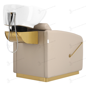 Muebles de peluquería de gran venta: Silla de barbero, carrito auxiliar, sillón lavacabezas, estación de peluquería - Product Image 3