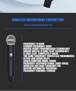 NGVM <span class=keywords><strong>SM58</strong></span> pour système de microphone <span class=keywords><strong>sans</strong></span> <span class=keywords><strong>fil</strong></span> à bobine mobile, unidirectionnel, pour karaoké, DJ, fête, église, discours de mariage - Product Image 4