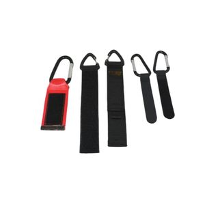 Crochets en cuir PU pour suspendre sacs et courses, robustes, pour poussette, avec logo personnalisé, clip pour poussette - Product Image 4