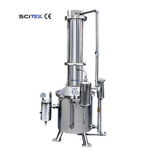 Destilador de agua de calefacción eléctrica con control automático SCITEK con función de apagado automático 1 año de garantía para uso en laboratorio - Product Image 2