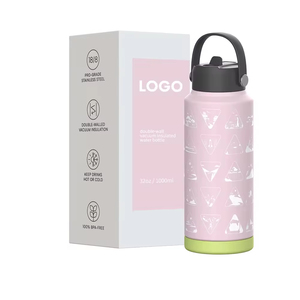 304 Stainless Steel Vacuum Insulated Water Bottle with <b>Laser</b> <b>Printing</b> Multi-capacity and <b>Color</b> Customizable Logo - Product Image 3