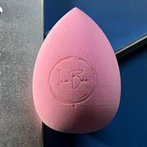 MOQ 100 pièces, logo personnalisé gratuit, éponge <span class=keywords><strong>de</strong></span> maquillage cosmétique sans latex, 50 % plus grande, lavable à l'eau, options multicolores - Product Image 3