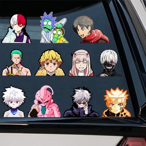 Autocollants muraux imperméables 3D en mouvement de Nanami Kento, personnage de Jujutsu Kaisen, cadeau, décoration intérieure - Product Image 4
