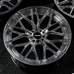 WX aluminio forjado 5x11 2/120 18-21 pulgadas pulido nuevas ruedas de lujo para Golf GTI Audi A3 A4 <span class=keywords><strong>Mercedes</strong></span> - Product Image 5
