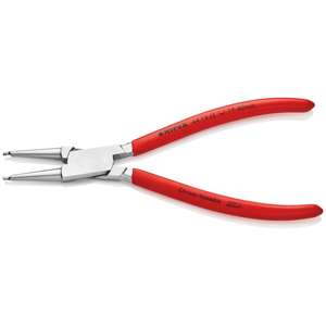 KNIPEX 44 13 J2 Pince à circlips pour circlips internes dans les trous d'alésage plastifiés chromés 180 mm - Product Image 2