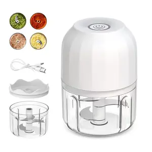 Buy Wholesale China 600ml Cordless Food Processor Electric Mini Food Chopper  Usb Rechargeable Meat Grinder & Usb Vegetable Chopper at USD 11.5