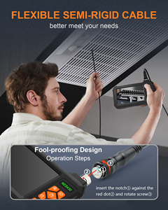 NES430 Caméra endoscope vidéo portable semi-rigide <span class=keywords><strong>8mm</strong></span> à objectif unique IP67 IPS Caméra endoscopique industrielle 5m - Product Image 6