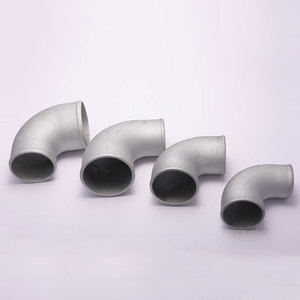 Codo Reductor de Aluminio Fundido de 90 Grados para Tubo Intercooler Turbo, Conector de Admisión de Curva Ajustada para Tuning Automotriz TKLZG90R - Product Image 5