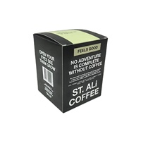 Coffee-Capsules-Box Pack personnalisé Capsules Boîtes en papier Capsule de café Emballage Carton Boîte avec Spot Uv