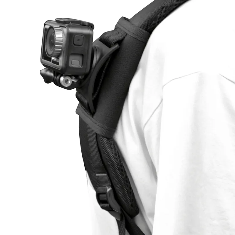 카메라 액세서리 360 도 회전 배낭 어깨 스트랩 마운트 액션 및 스포츠 카메라 액세서리