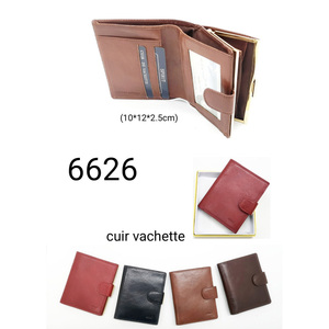 Cartera de Cuero Genuino Premium 6626 para Uso Comercial y Organización de Artículos Esenciales Diarios - Product Image 4