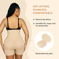 Minceur Taille Haute Contrôle Du Ventre Hanche Rembourré Butt Lifter Et Taille Body Shaper Pantalon Court Shapewear Pour Femmes Vente en Gros